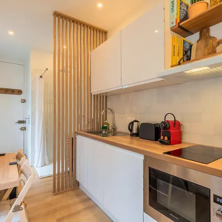 Apartamento Fonctionnel, Equipe Avec Jardin Proche Gare